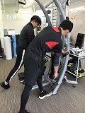 スタッフ同士のトレーニング